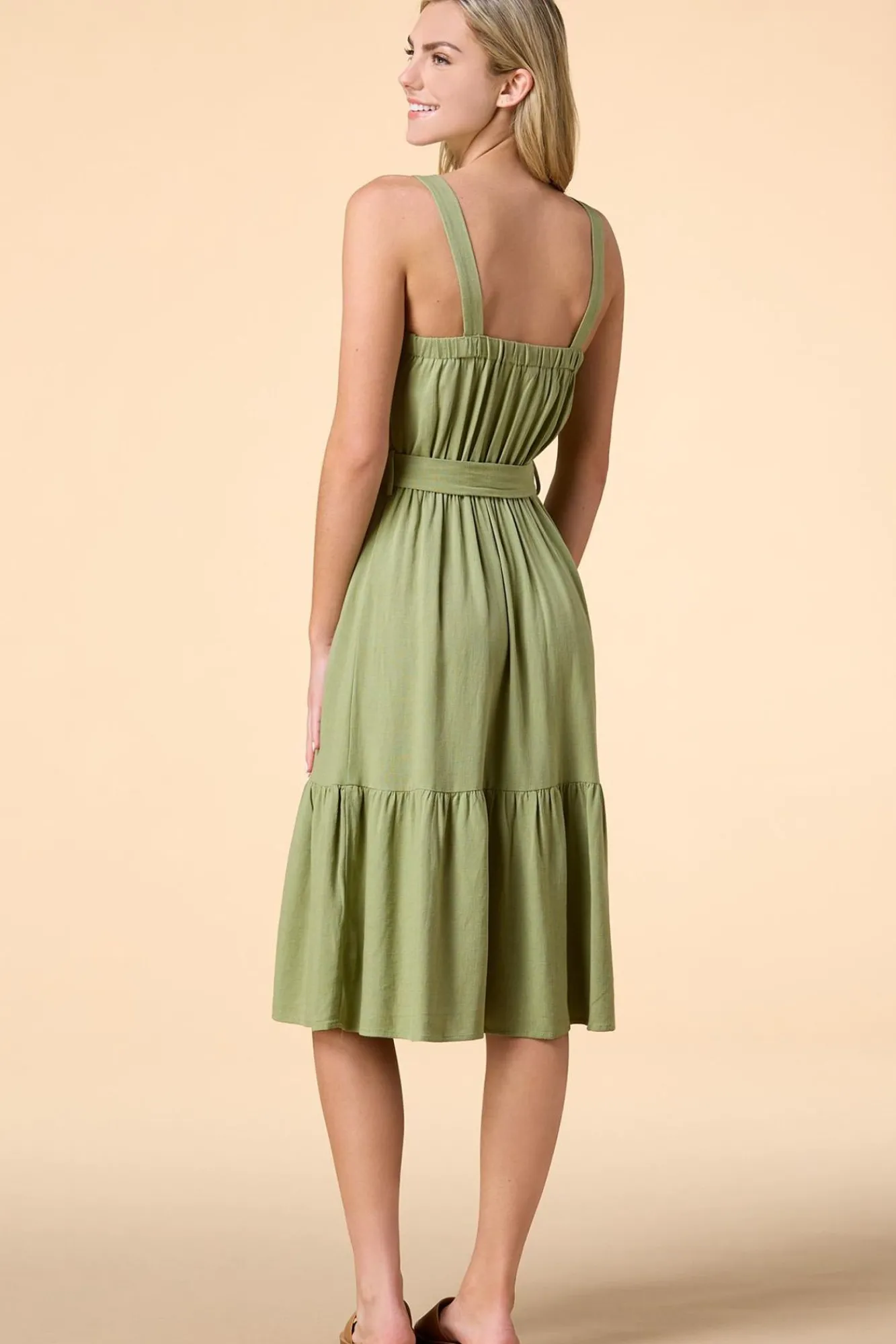 Women Versona Americas Sweetheart Midi Dress