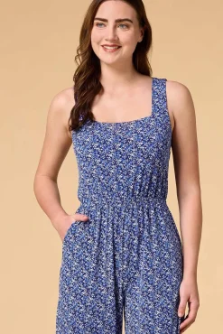 Women Versona Baby Blue Eyes Jumpsuit