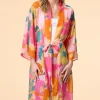 Women Versona Baja Blooms Kimono