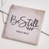 Women Versona Be Still Ceramic Coaster