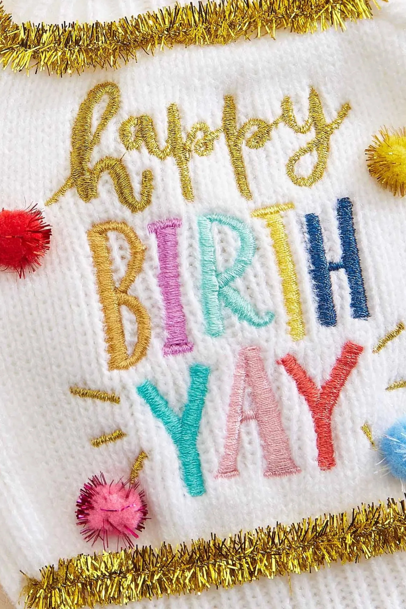 Women Versona Birthday Sweater Bottle Cover
