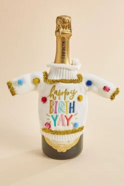 Women Versona Birthday Sweater Bottle Cover