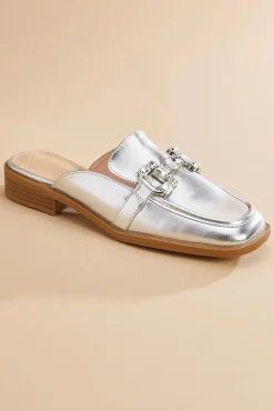 Women Versona Bling Horsebit Mules