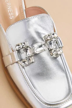 Women Versona Bling Horsebit Mules