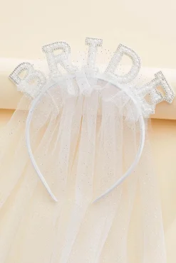 Women Versona Bride Veil Headband