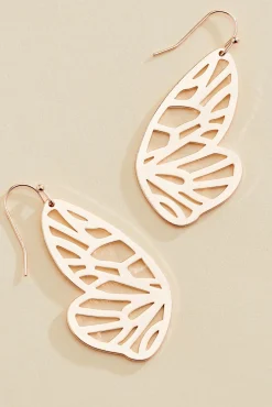 Women Versona Butterfly Wing Earrings