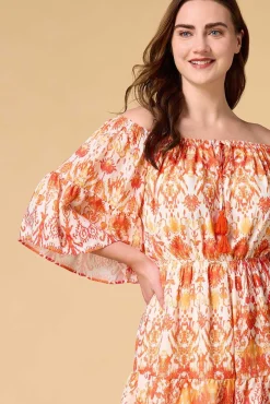 Women Versona Citrus Sunset Romper