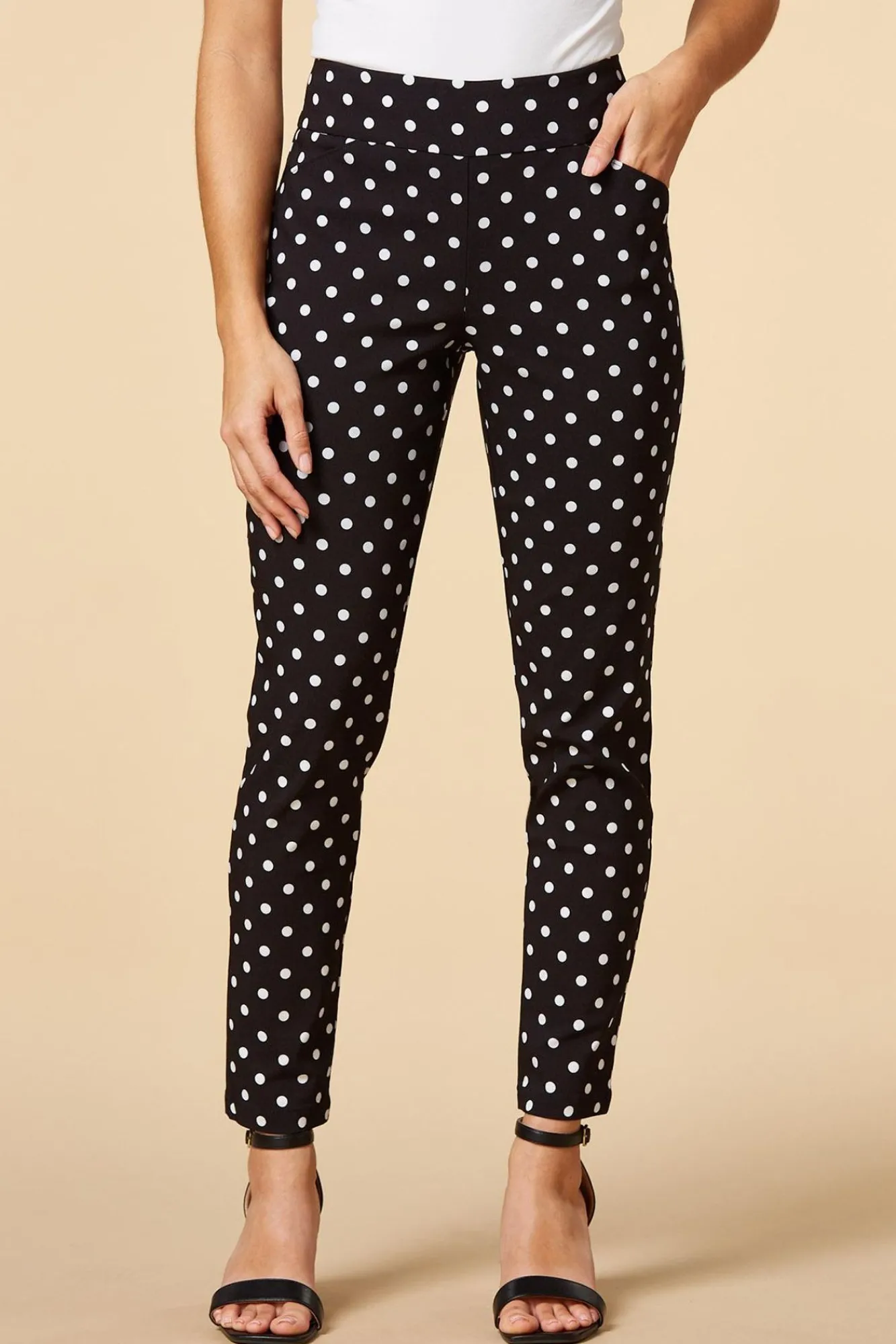 Women Versona Classic Contrast Pants
