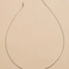 Women Versona Clear Stone Pendant Necklace