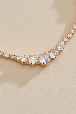 Women Versona Cluster Stone Necklace
