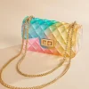 Women Versona Colorful Jelly Crossbody