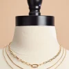 Women Versona Delicate Chains Necklace Set