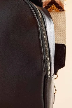 Women Versona Embroidered Strap Sling Bag
