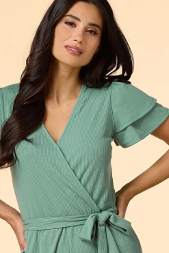 Women Versona Eucalyptus Tree Romper