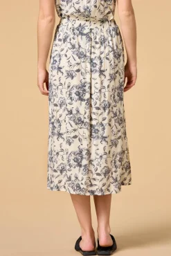 Women Versona Fine China Midi Skirt
