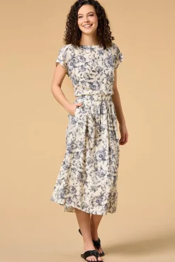 Women Versona Fine China Midi Skirt