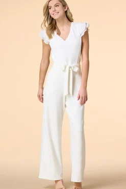 Women Versona Fluttering Eyelashes Jumpsuit