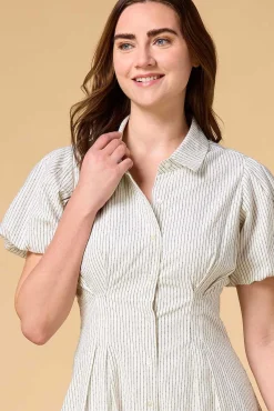 Women Versona Girl At Work Shirt Dress