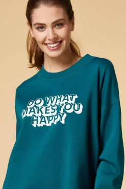 Women Versona Graphic Girl Sweatshirt