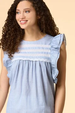 Women Versona Inside Yoke Top