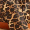 Women Versona Leopard Colorblock Satchel And Wallet Set