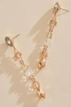 Women Versona Linear Beaded Earrings