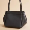 Women Versona Little Black Convertible Satchel