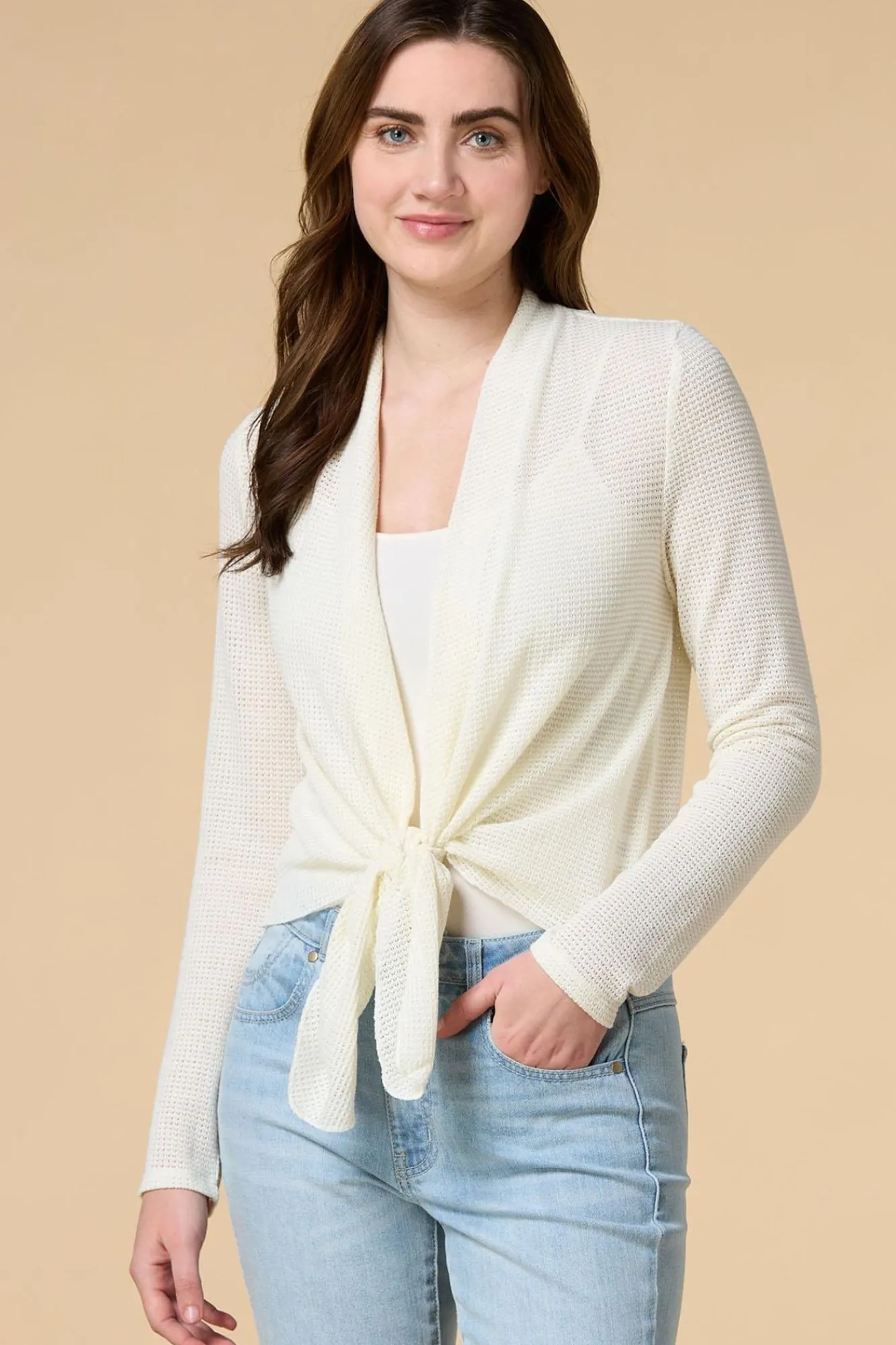 Women Versona Making Breakfast Cardigan