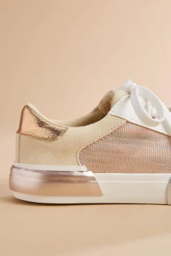 Women Versona Metallic Colorblock Sneakers
