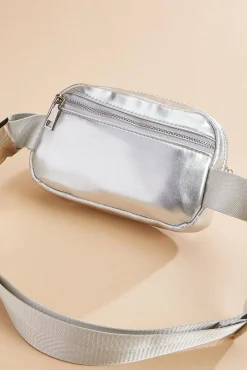 Women Versona Metallic Fanny Pack