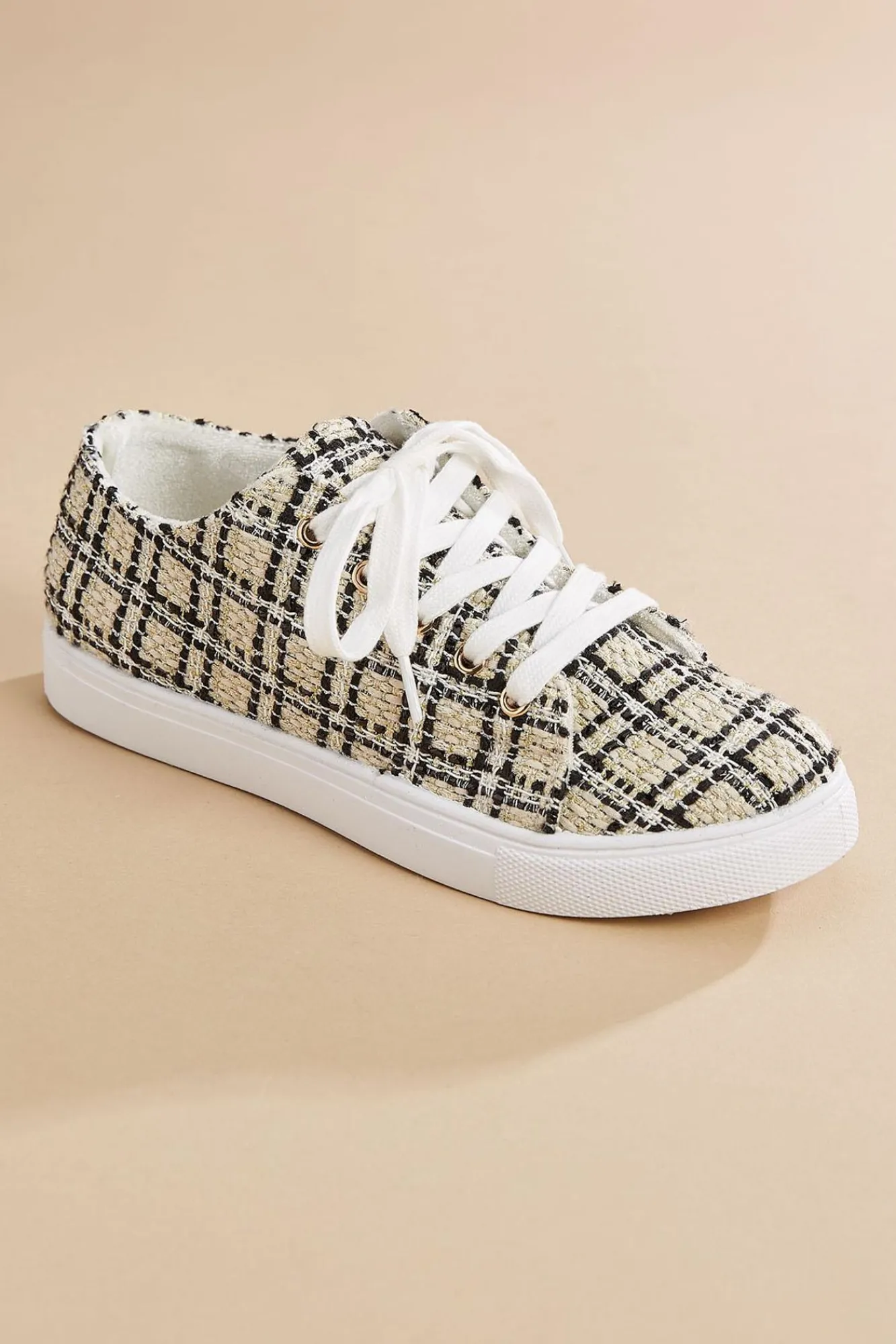 Women Versona Metallic Tweed Sneakers