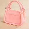 Women Versona Mini Pink Jelly Bag