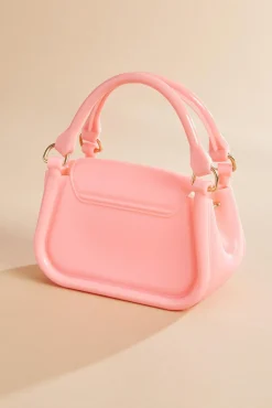 Women Versona Mini Pink Jelly Bag