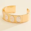 Women Versona Mother Of Pearl Cuff Bracelet