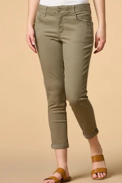 Women Versona Olive Branch Pants