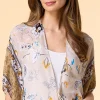 Women Versona On The Borderline Kimono