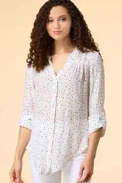 Women Versona On The Dotted Line Top
