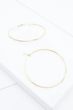 Women Versona Oversized Hoop Earrings