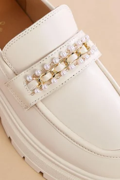 Women Versona Pearl Lug Sole Loafers
