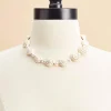 Women Versona Pearly Seashell Short Necklace