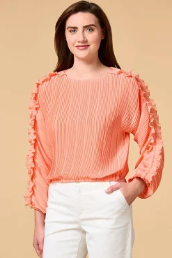 Women Versona Perfect Pleats Toppapaya