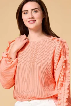 Women Versona Perfect Pleats Toppapaya