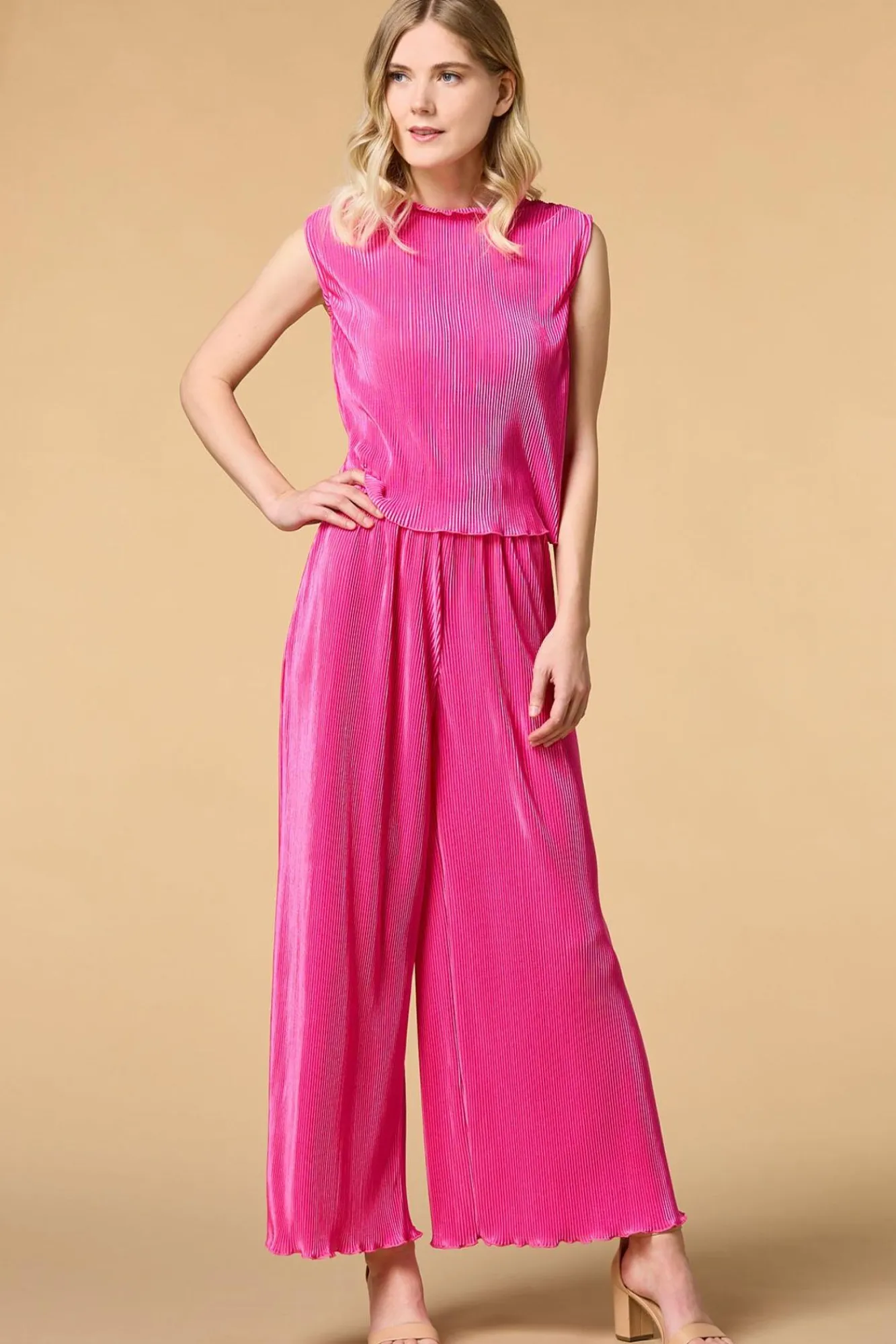 Women Versona Plisse My Name Pants