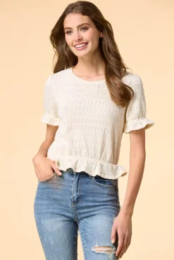 Women Versona Point The Finger Top