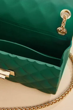 Women Versona Quilted Floral Jelly Crossbody