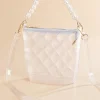 Women Versona Quilted Jelly Bucket Bag