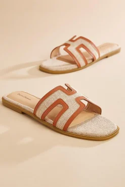Women Versona Raffia H Band Sandals