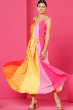 Women Versona Rainbow Road Dress