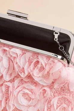 Women Versona Rosette Clutch