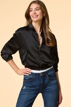 Women Versona Run For Cover Bomber Jacket